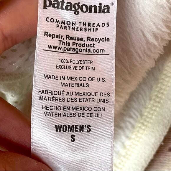 Patagonia Synchilla Vest - Winter White - Picture 9 of 12